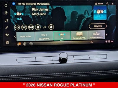 2026 Nissan Rogue Platinum