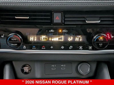 2026 Nissan Rogue Platinum