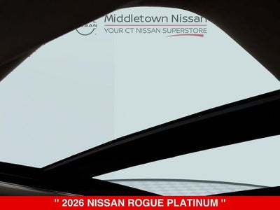 2026 Nissan Rogue Platinum