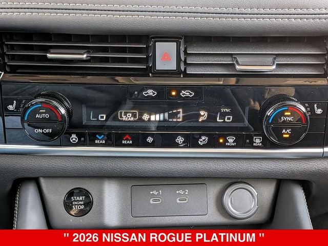 2026 Nissan Rogue Platinum