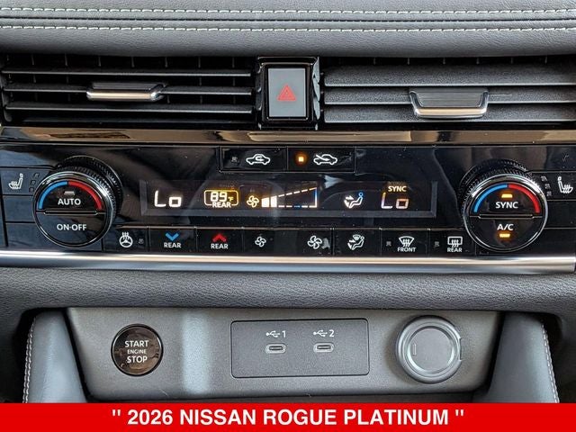2026 Nissan Rogue Platinum