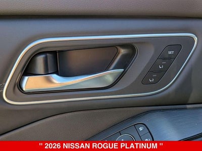 2026 Nissan Rogue Platinum