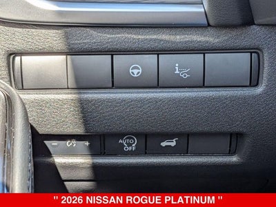2026 Nissan Rogue Platinum