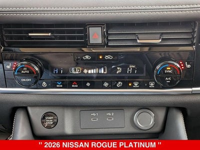2026 Nissan Rogue Platinum