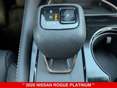 2026 Nissan Rogue Platinum