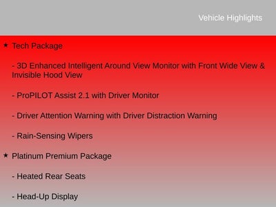 2025 Nissan Rogue Platinum