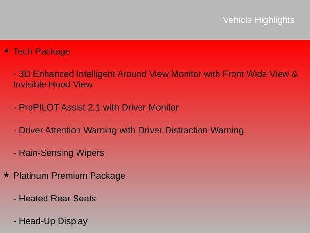 2025 Nissan Rogue Platinum
