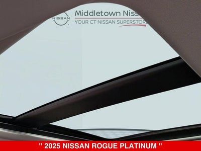 2025 Nissan Rogue Platinum