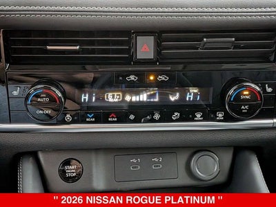 2026 Nissan Rogue Platinum