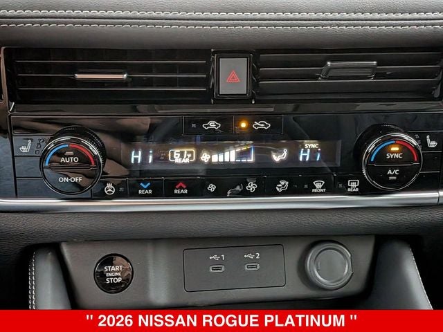 2026 Nissan Rogue Platinum