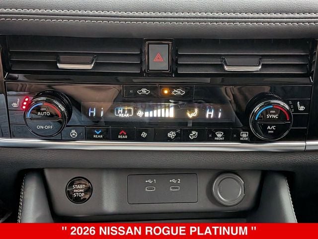 2026 Nissan Rogue Platinum