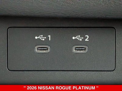 2026 Nissan Rogue Platinum