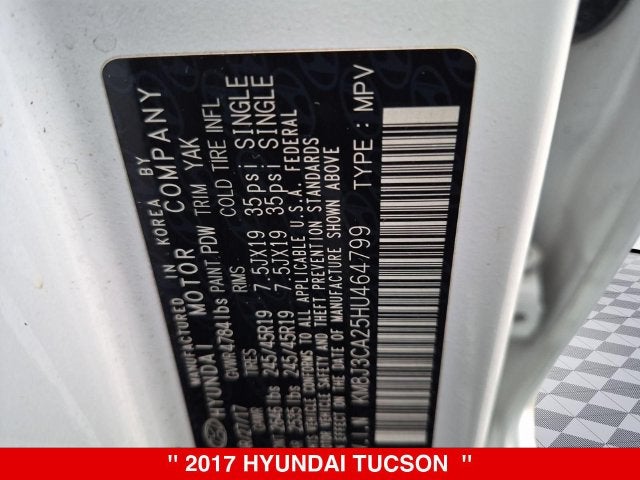 2017 Hyundai Tucson Sport