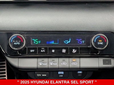 2025 Hyundai Elantra SEL Sport