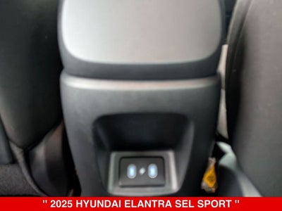 2025 Hyundai Elantra SEL Sport