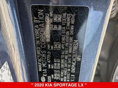2020 Kia Sportage LX