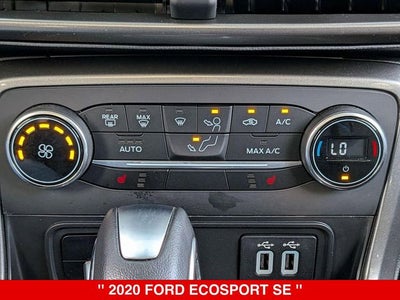 2020 Ford EcoSport SE