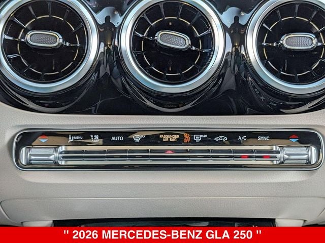 2026 Mercedes-Benz GLA GLA 250 4MATIC®