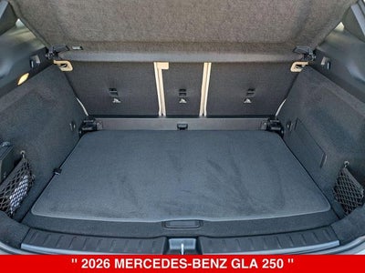 2026 Mercedes-Benz GLA GLA 250 4MATIC®