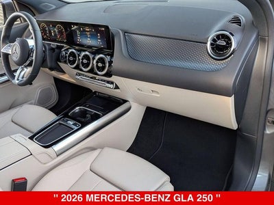 2026 Mercedes-Benz GLA GLA 250 4MATIC®