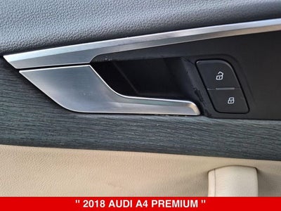 2018 Audi A4 2.0T ultra Premium