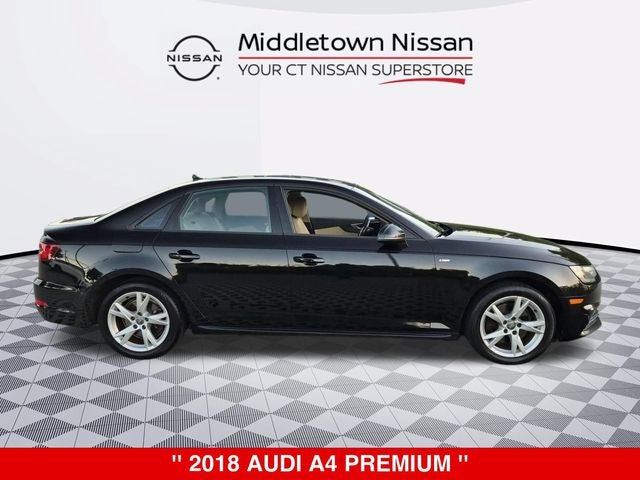 Used 2018 Audi A4 Premium with VIN WAUKMAF41JA060665 for sale in Middletown, CT
