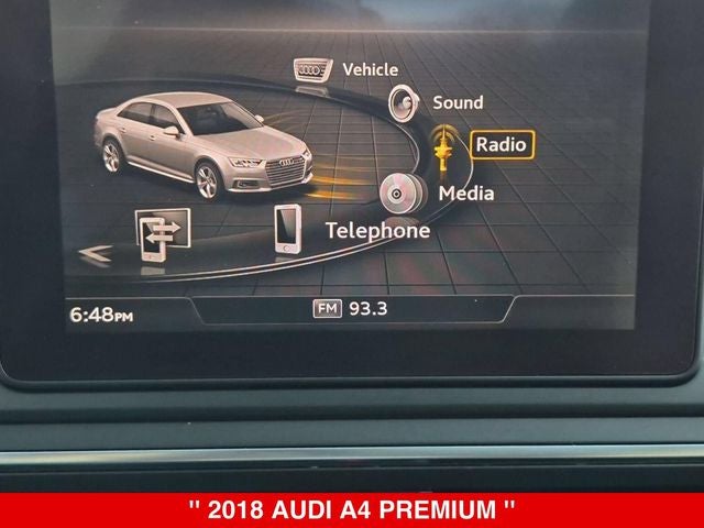 2018 Audi A4 2.0T ultra Premium