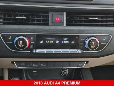2018 Audi A4 2.0T ultra Premium