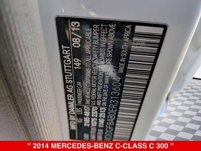 2014 Mercedes-Benz C-Class C 300