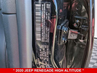 2020 Jeep Renegade Altitude