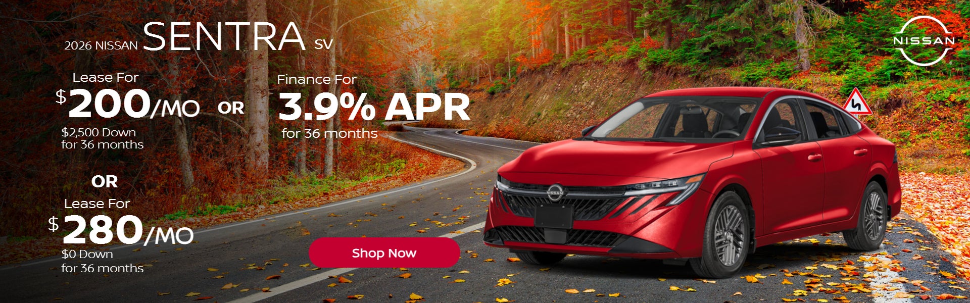 2026 Sentra on offer